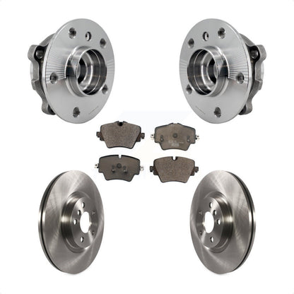 Hub Bearing Brake Rotor Pads Front Kit For BMW X1 Mini Cooper Countryman X2 228i