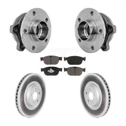Hub Bearing Coat Brake Rotor Pad Front Kit For Volvo XC60 XC90 S60 XC40 Recharge