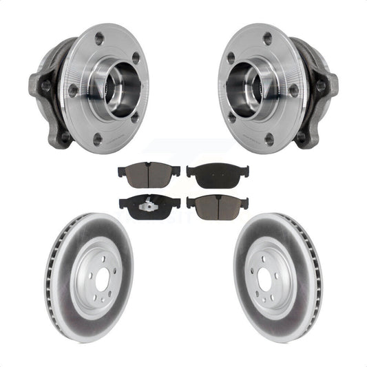 Hub Bearing Coat Brake Rotor Pad Front Kit For Volvo XC60 XC90 S60 XC40 Recharge