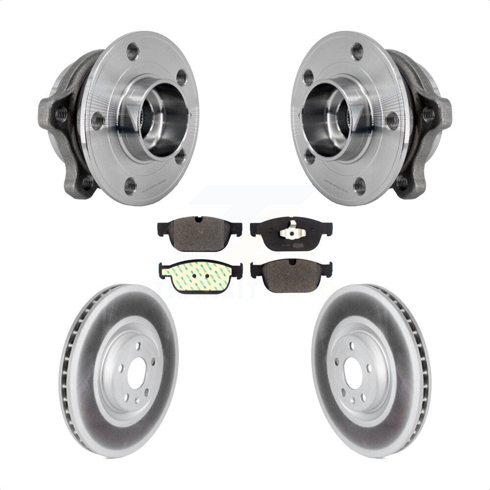 Hub Bearing Coat Brake Rotor Pad Front Kit For Volvo XC60 XC90 S60 XC40 Recharge