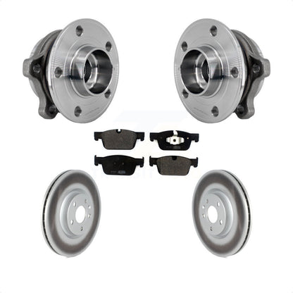 Hub Bearing Coat Brake Rotor Pads Front Kit For Volvo XC60 S60 V90 Cross Country