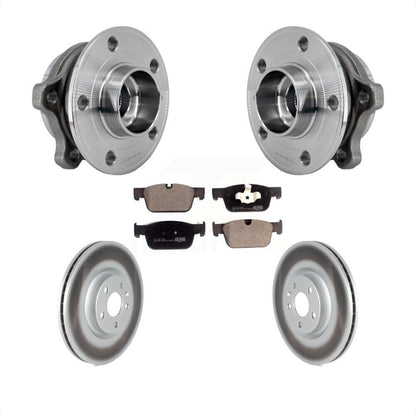 Hub Bearing Coat Brake Rotor Pads Front Kit For Volvo XC60 S60 V90 Cross Country