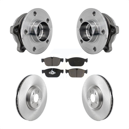 Hub Bearing Brake Rotor Pads Front Kit For Volvo XC60 XC90 S60 XC40 Recharge V60