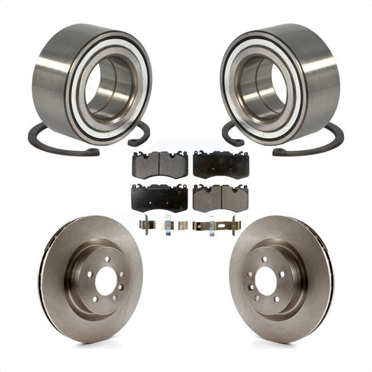 Wheel Bearing Disc Brake Rotor And Pads Front Kit For 2016 Land Rover Range 3.0L