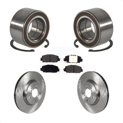 Wheel Bearing Disc Brake Rotors And Semi-Metallic Pads Front Kit For Honda CR-V