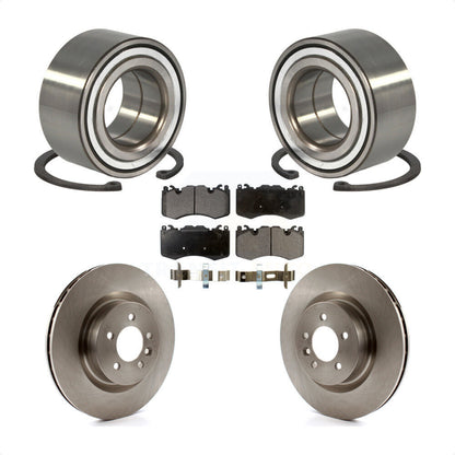 Wheel Bearing Disc Brake Rotor And Pads Front Kit For 2016 Land Rover Range 3.0L