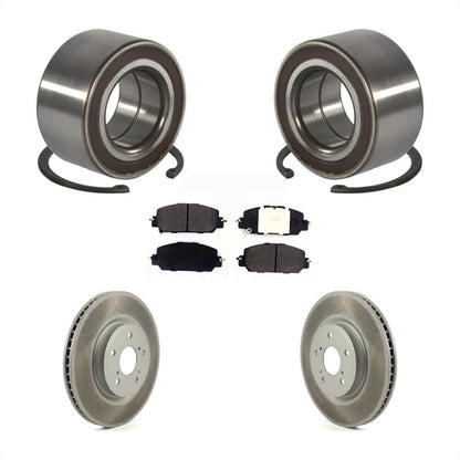 Wheel Bearing Coated Disc Brake Rotors And Pads Front Kit For Honda CR-V