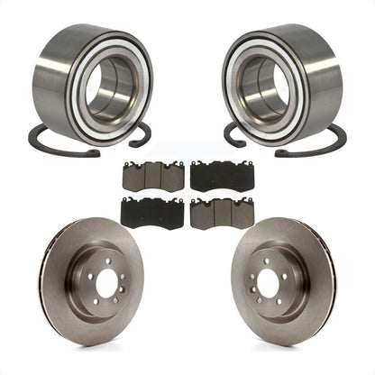 Wheel Bearing Disc Brake Rotor And Pads Front Kit For 2016 Land Rover Range 3.0L