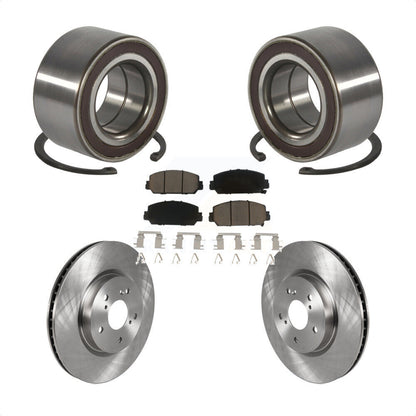 Wheel Bearing Disc Brake Rotors And Ceramic Pads Front Kit For Honda CR-V