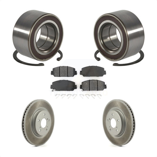 Wheel Bearing Coated Disc Brake Rotors And Pads Front Kit For Honda CR-V