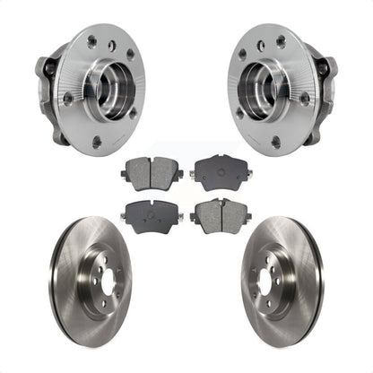 Hub Bearing Brake Rotor Pads Front Kit For BMW X1 Mini Cooper Countryman X2 228i