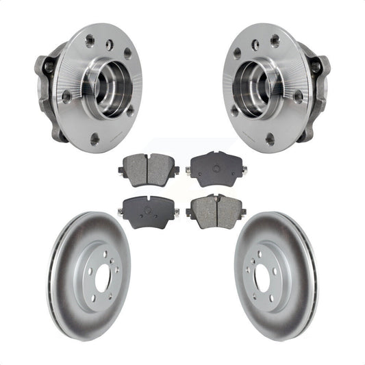 Hub Bearing Coated Brake Rotor Pads Front Kit For Mini Cooper Countryman Clubman