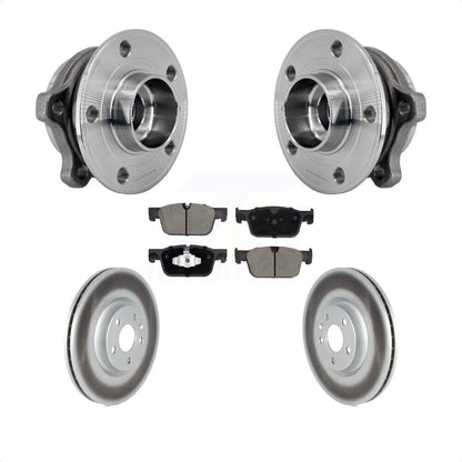Hub Bearing Coat Brake Rotor Pads Front Kit For Volvo XC60 S60 V90 Cross Country