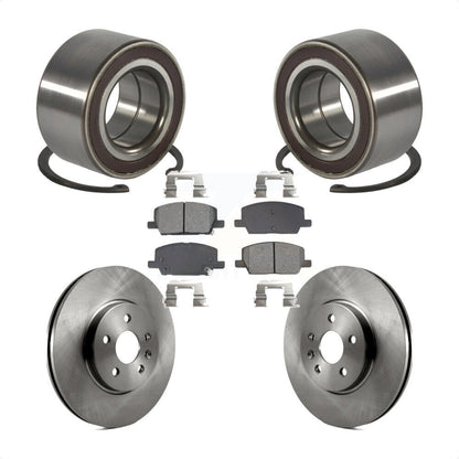 Wheel Bearing Disc Brake Rotor And Pad Front Kit For Buick Encore Chevrolet Trax