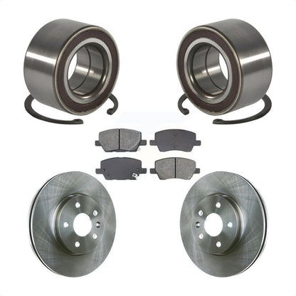 Wheel Bearing Disc Brake Rotors And Pads Front Kit For 2018-2020 Chevrolet Sonic