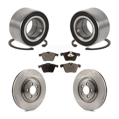 Wheel Bearing Disc Brake Rotors And Pads Front Kit For 2015 Jaguar XK