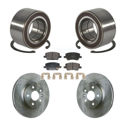 Wheel Bearing Disc Brake Rotors And Pads Front Kit For 2018-2020 Chevrolet Sonic