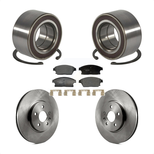 Wheel Bearing Disc Brake Rotor And Pad Front Kit For Chevrolet Trax Buick Encore