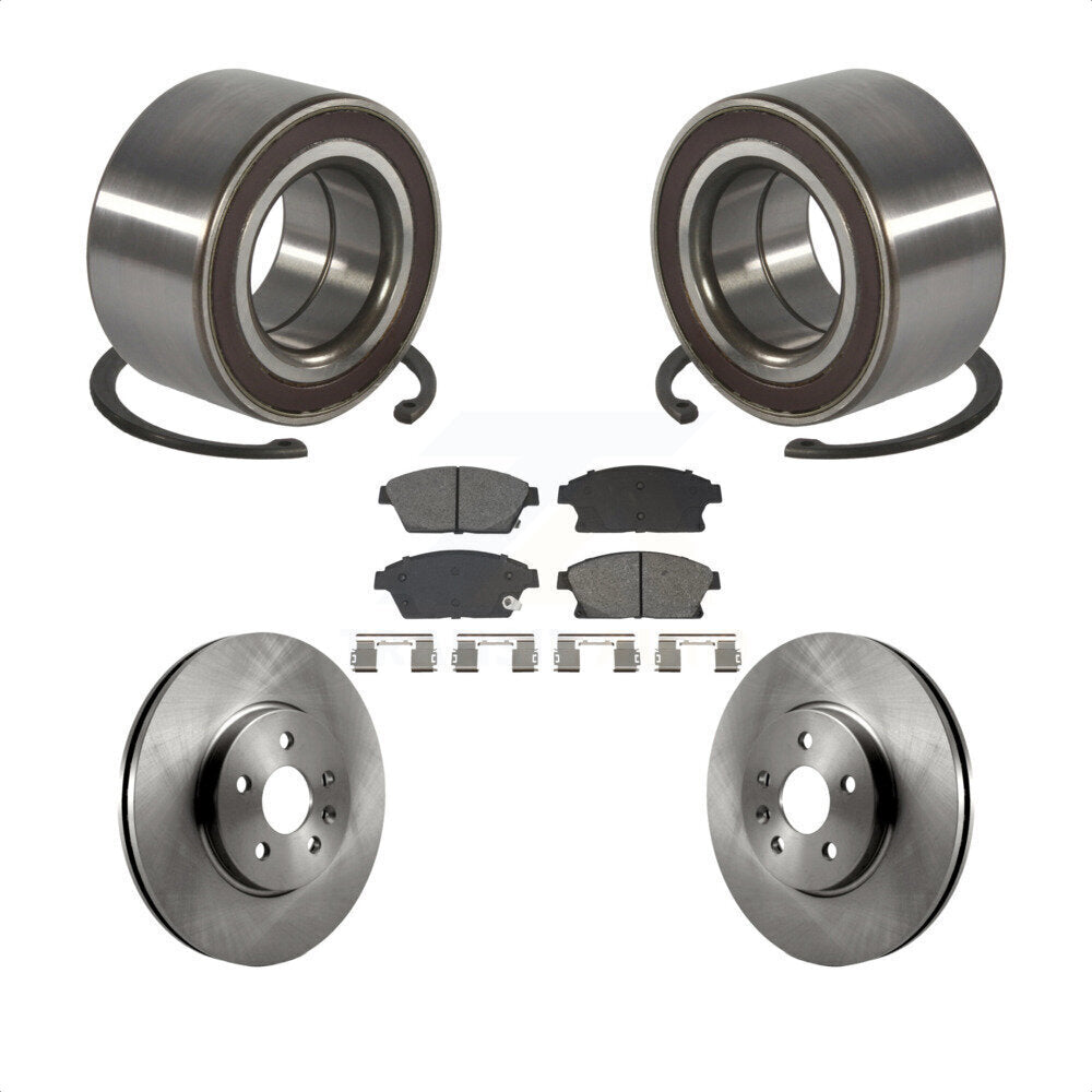 Wheel Bearing Disc Brake Rotor And Pad Front Kit For Chevrolet Trax Buick Encore