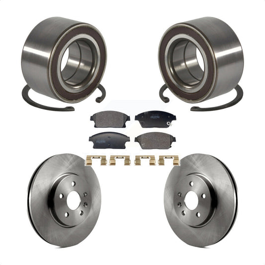 Wheel Bearing Disc Brake Rotor And Pad Front Kit For Chevrolet Trax Buick Encore