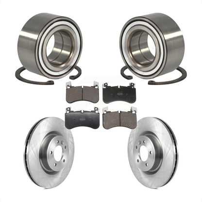 Wheel Bearing Brake Rotor And Pad Front Kit For Land Rover Range Sport Discovery
