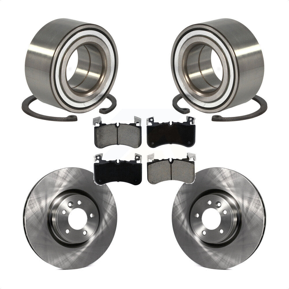 Wheel Bearing Disc Brake Rotors And Pads Front Kit For Land Rover Range Sport