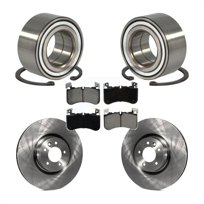 Wheel Bearing Disc Brake Rotors And Pads Front Kit For Land Rover Range Sport