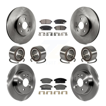 Bearing Brake Rotor & Pads Front Rear Kit (10Pc) For Chevrolet Trax Buick Encore