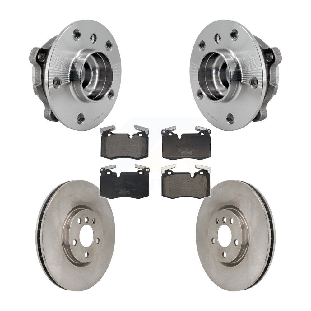 Hub Bearing Brake Rotor And Pad Front Kit For 2016 Mini Cooper John Works