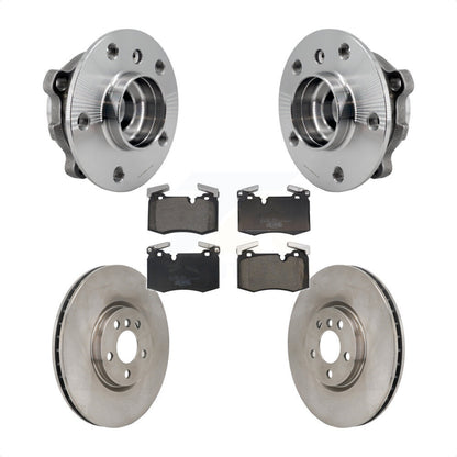 Hub Bearing Brake Rotor And Pad Front Kit For 2016 Mini Cooper John Works