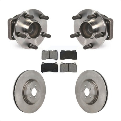 Hub Bearing Assembly Disc Brake Rotor And Pad Front Kit For Subaru BRZ Toyota 86