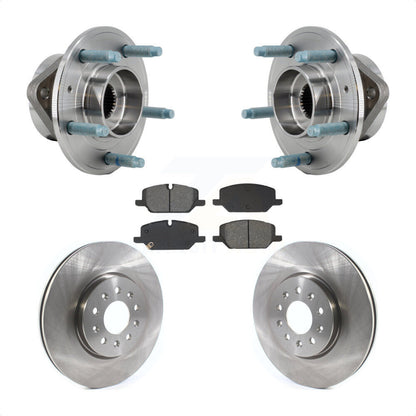 Hub Bearing Assembly Brake Rotor Pad Front Kit For Chevrolet Equinox GMC Terrain