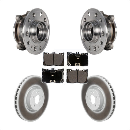 Hub Bearing Coat Brake Rotor Pads Front Kit For Mercedes-Benz C43 AMG GLC43 E450
