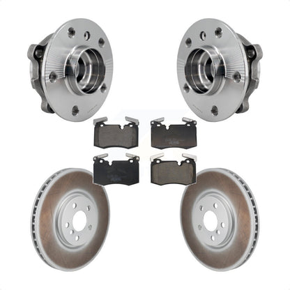 Hub Bearing Coat Brake Rotor Pads Front Kit For 16 Mini Cooper John Works