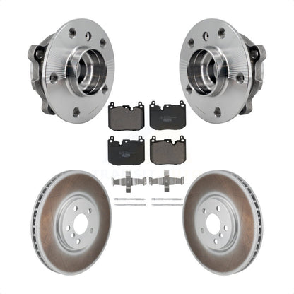 Hub Bearing Coated Brake Rotor Pads Front Kit For Mini Cooper Countryman Clubman