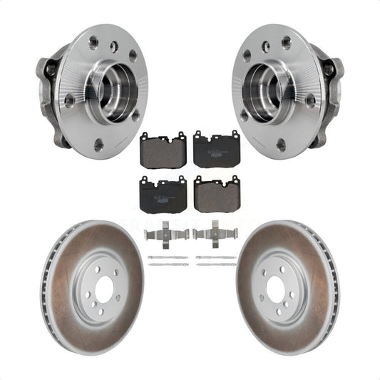 Hub Bearing Coated Brake Rotor Pads Front Kit For Mini Cooper Countryman Clubman