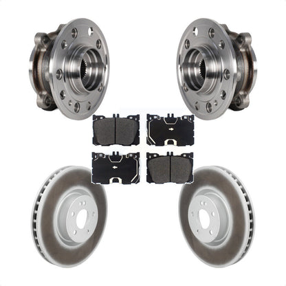 Hub Bearing Coat Brake Rotor Pads Front Kit For Mercedes-Benz C43 AMG GLC43 E450