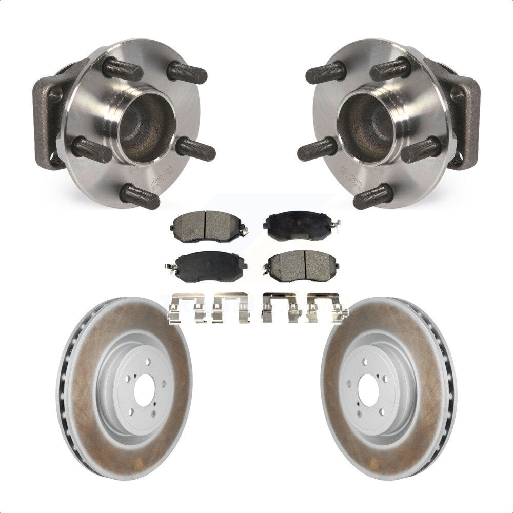 Hub Bearing Coat Brake Rotor Pad Front Kit For 2019 Toyota 86 With Brembo Brakes