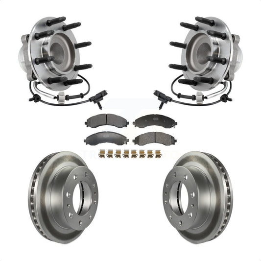 Hub Bearing Coat Brake Rotor Pad Front Kit For GMC Savana 2500 Chevrolet Express