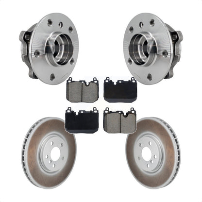 Hub Bearing Coated Brake Rotor Pads Front Kit For Mini Cooper Countryman Clubman