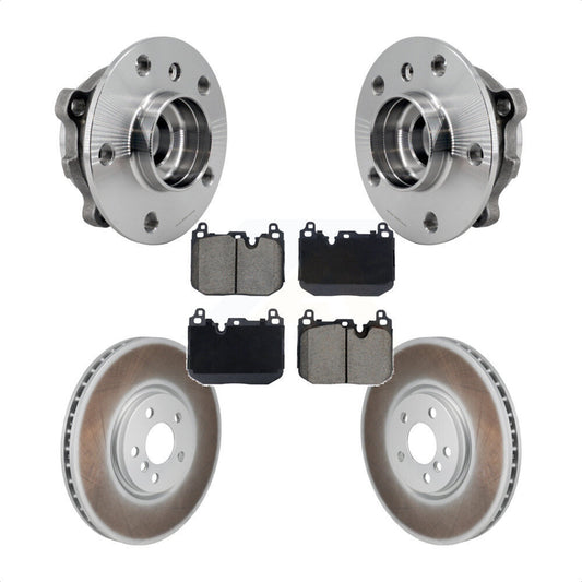 Hub Bearing Coated Brake Rotor Pads Front Kit For Mini Cooper Countryman Clubman