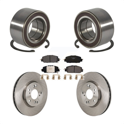 Wheel Bearing Disc Brake Rotors And Pads Front Kit For 2017-2021 Honda Clarity