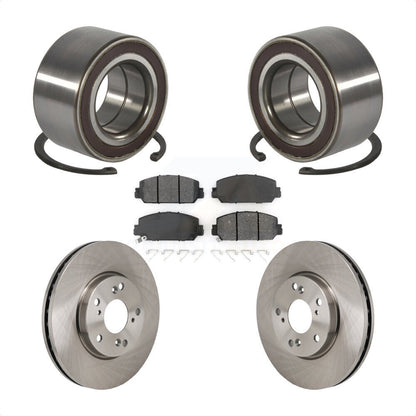 Wheel Bearing Disc Brake Rotors And Pads Front Kit For 2017-2021 Honda Clarity