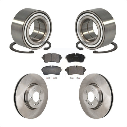 Wheel Bearing Disc Brake Rotor And Pads Front Kit For Land Rover Discovery Range