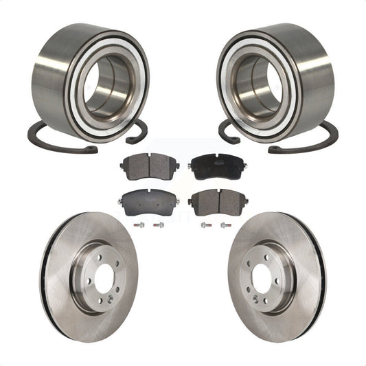 Wheel Bearing Disc Brake Rotor And Pads Front Kit For Land Rover Discovery Range