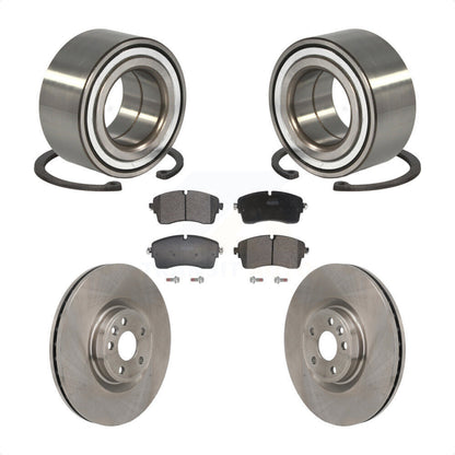 Wheel Bearing Disc Brake Rotor Pads Front Kit For Land Rover Range Evoque Jaguar