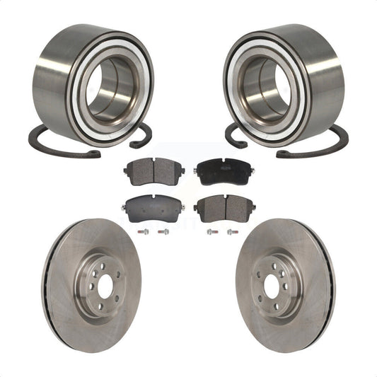 Wheel Bearing Disc Brake Rotor Pads Front Kit For Land Rover Range Evoque Jaguar
