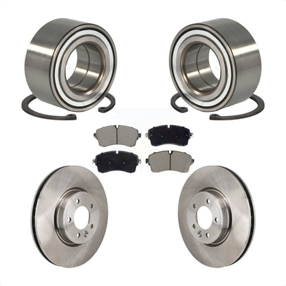Wheel Bearing Disc Brake Rotor And Pads Front Kit For Land Rover Discovery Range