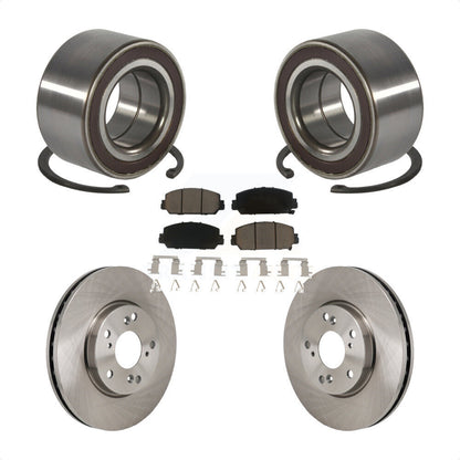 Wheel Bearing Disc Brake Rotors And Pads Front Kit For 2017-2021 Honda Clarity