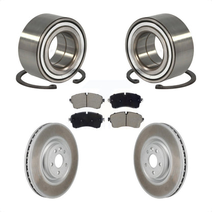 Wheel Bearing Coat Brake Rotor Pads Front Kit For Land Rover Range Evoque Jaguar